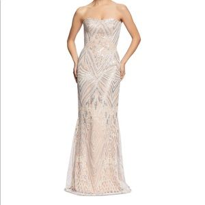 NWT Dress the Population Greta Gown